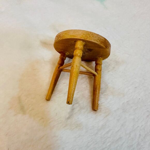 Vintage Wooden Doll House Furniture - Picture 3 of 7